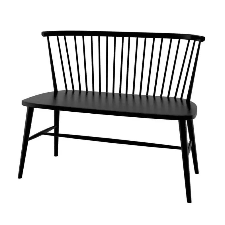 Cosenza Dining Bench Black